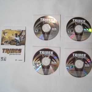 Tribes: Vengeance (PC, 2004) Discs and Game Manual Only (No Box) (Sierra, Teen)